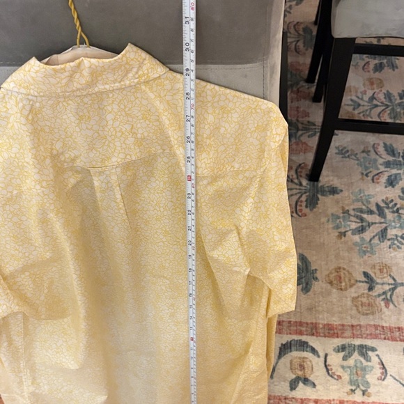 Hugo Boss Yellow Patterned Casual Shirt - Picture 3 of 5